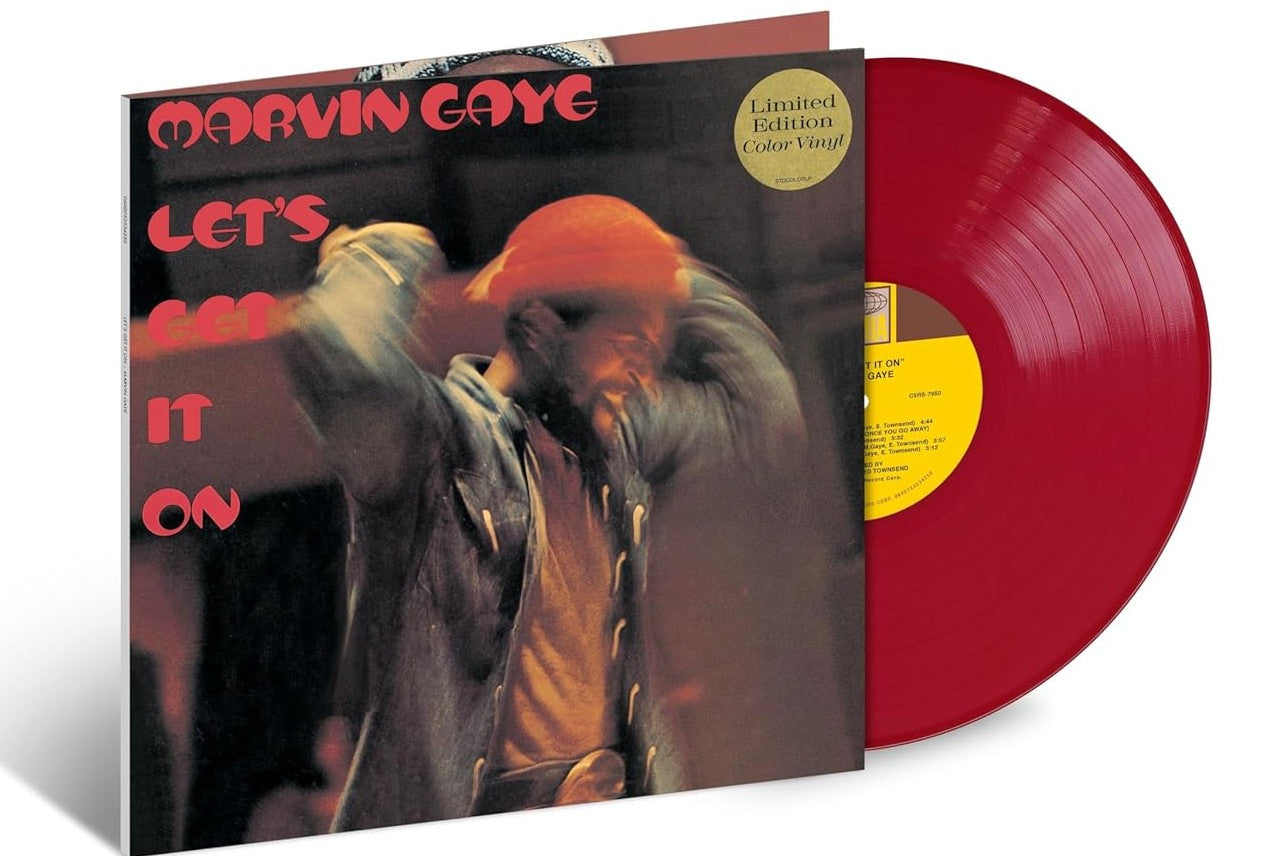 Marvin Gaye Let's Get It On: 50th Anniversary Edition (Limited Edition, Red Colored Vinyl)