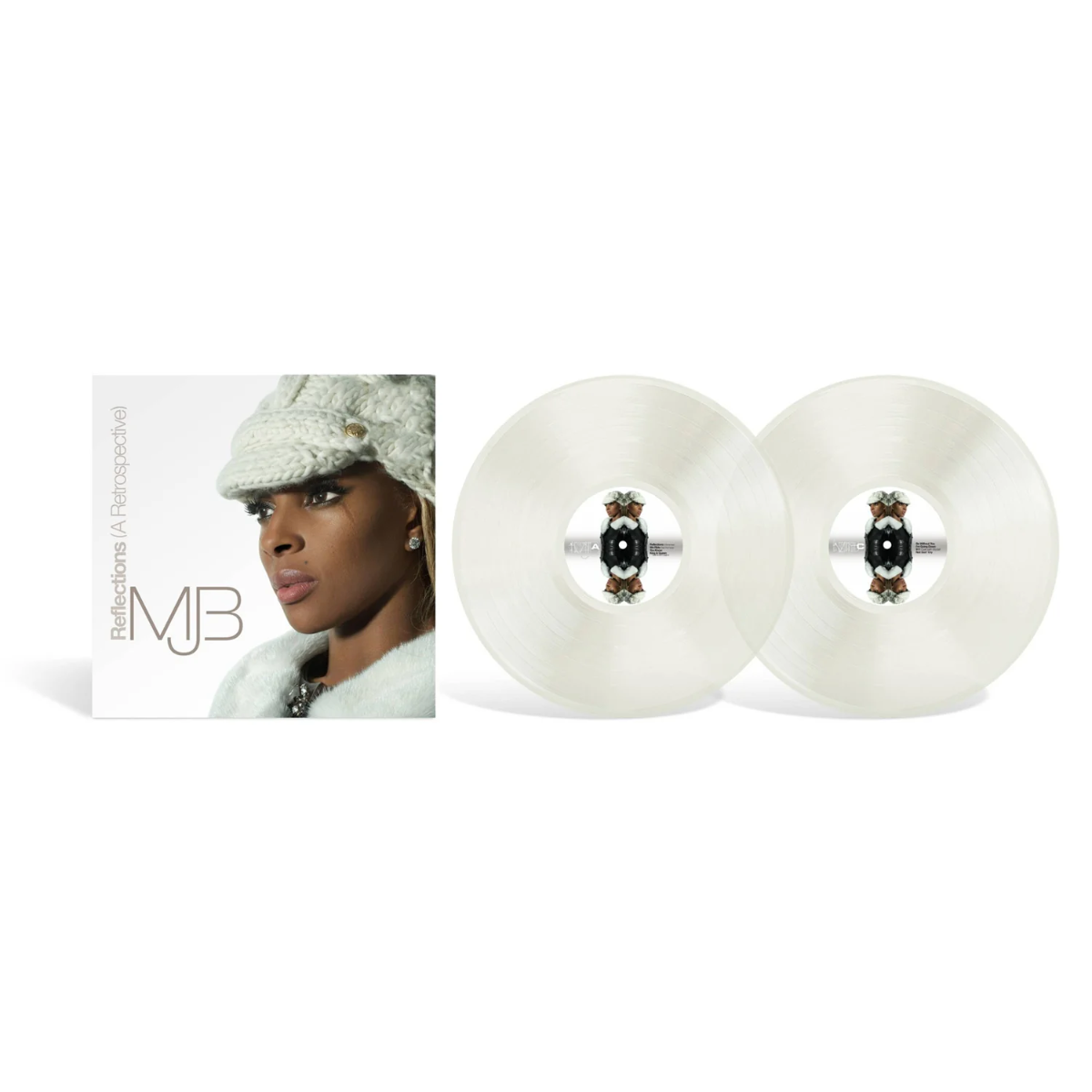 Mary J. Blige Reflections: A Retrospective (Limited Edition, Clear White Colored Vinyl) (2 Lp's)