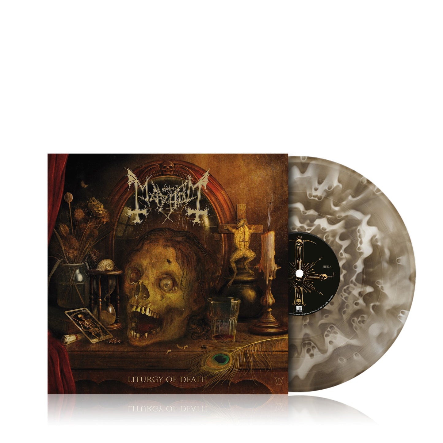 Mayhem Liturgy Of Death (Indie Exclusive) (Lp-Booklet) [Black Ice Ghost Vinyl]