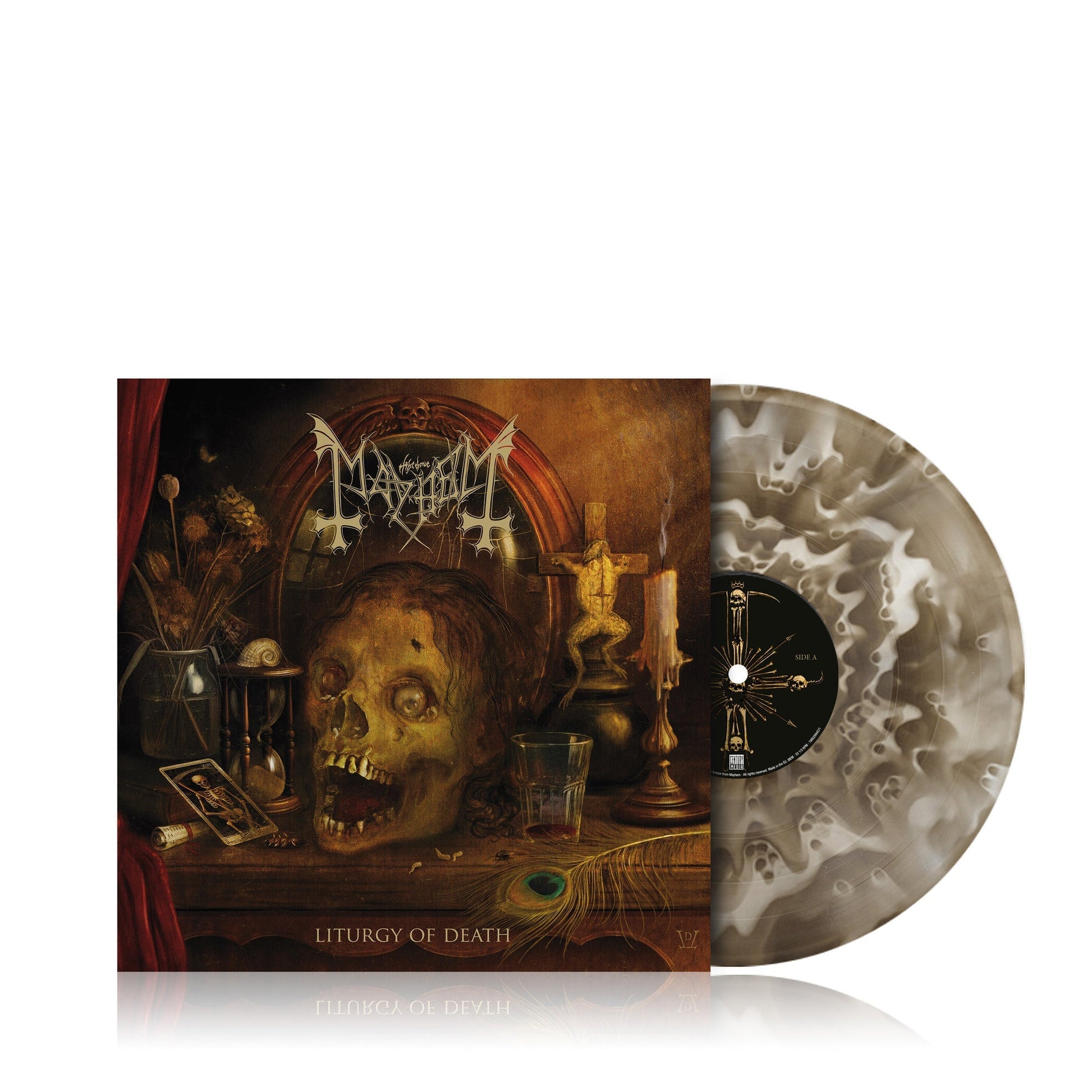 Mayhem Liturgy Of Death (Indie Exclusive) (Lp-Booklet) [Black Ice Ghost Vinyl]