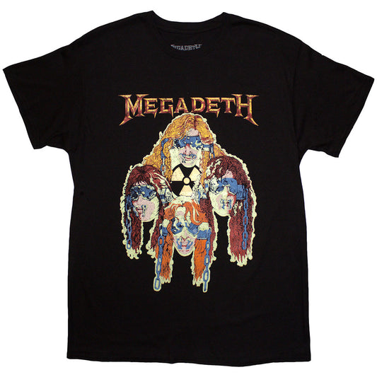 Megadeth Nuclear Glowheads Black
