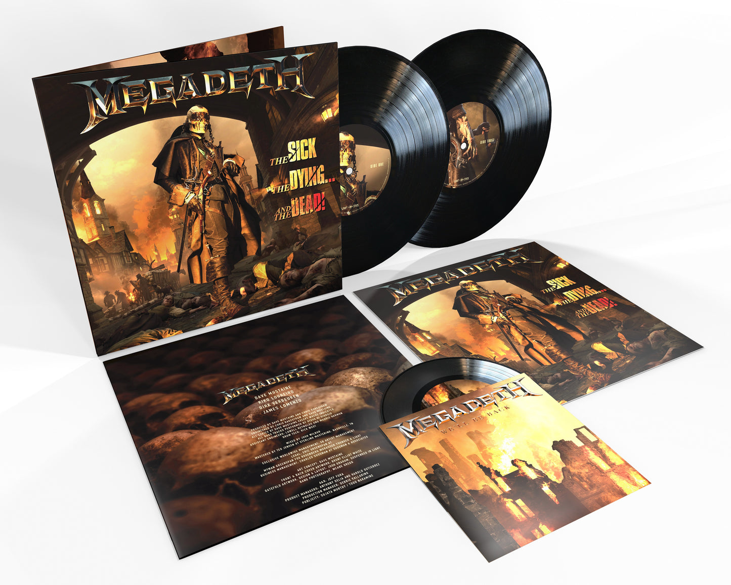 Megadeth The Sick, The Dying… And The Dead! [Deluxe 2 LP/7" Single]