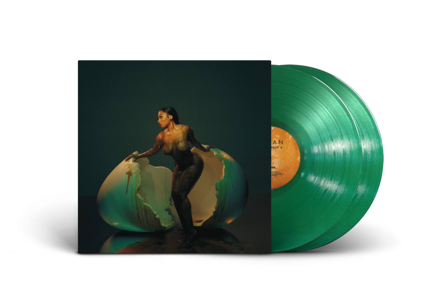 Megan Thee Stallion Megan [Explicit Content] (Indie Exclusive, Opaque Green Colored Vinyl) (2 Lp)