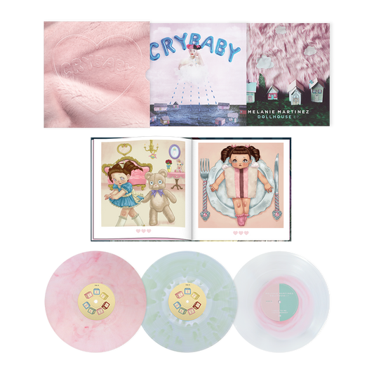 Melanie Martinez Cry Baby: 10th Anniversary Edition (Clear Vinyl, Coke Bottle Green, Pink, Special Edition) (3 Lp's)