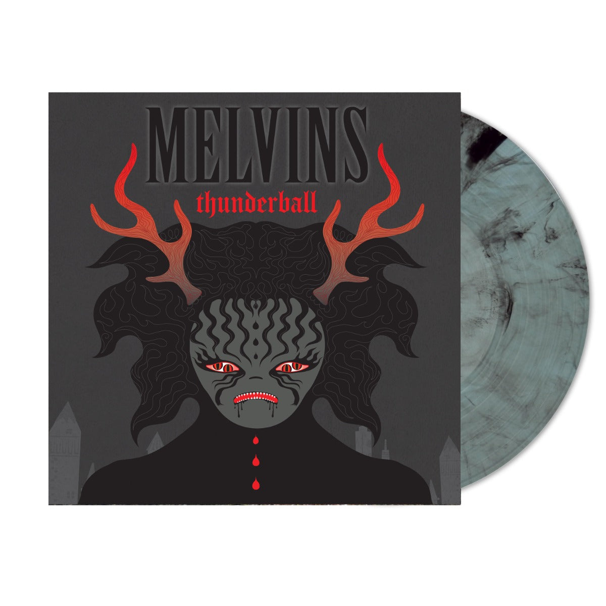 MELVINS Thunderball (Indie Exclusive) (Smoke Is A Color) (Marbled Grey Vinyl)