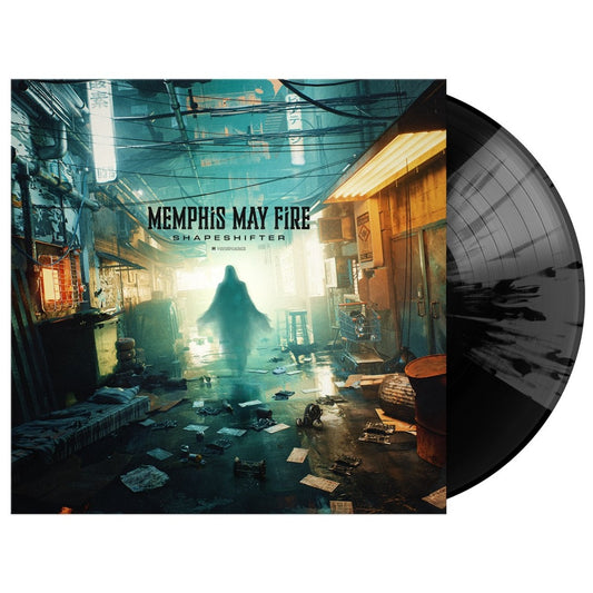 Memphis May Fire Shapeshifter (Black & Gray Quad Splatter Colored Vinyl)