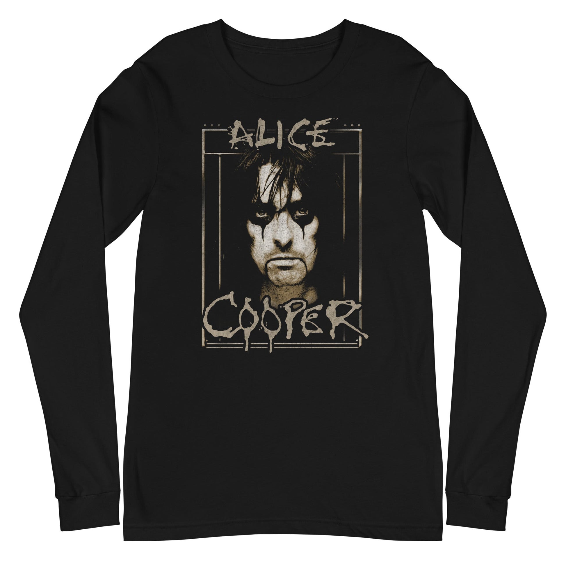 MerchMoment Alice Cooper - Dripping Long Sleeve T-Shirt Black