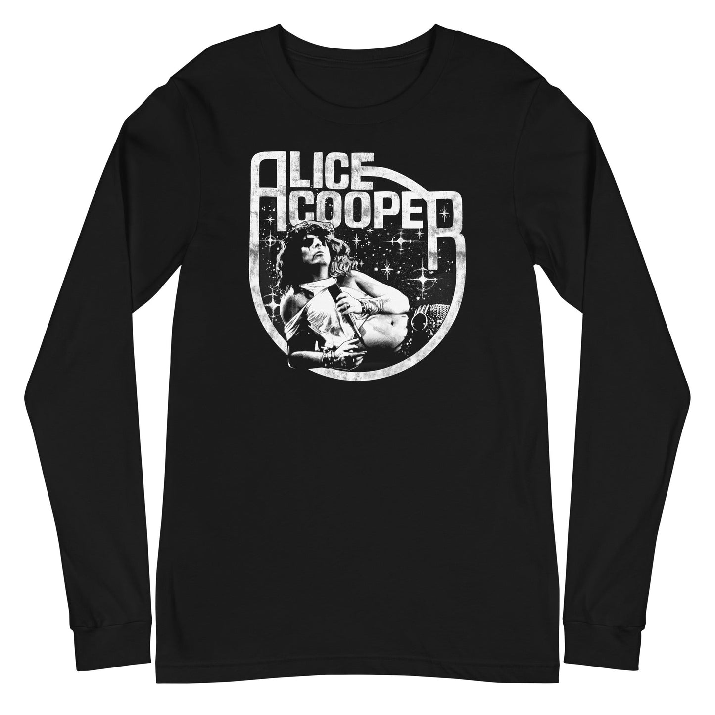 MerchMoment Alice Cooper - Lounging Long Sleeve T-Shirt Black