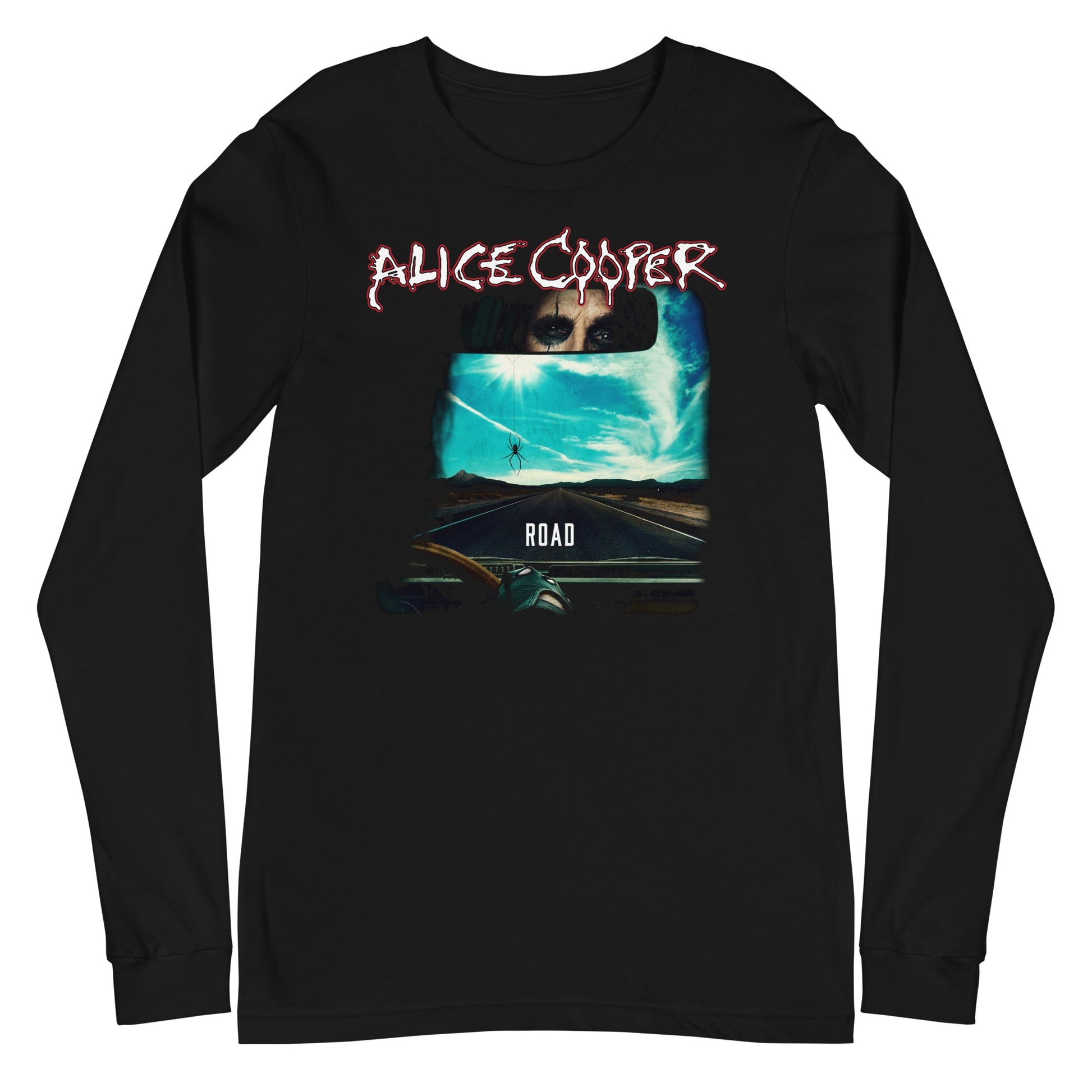 MerchMoment Alice Cooper - On The Road Long Sleeve T-Shirt Black
