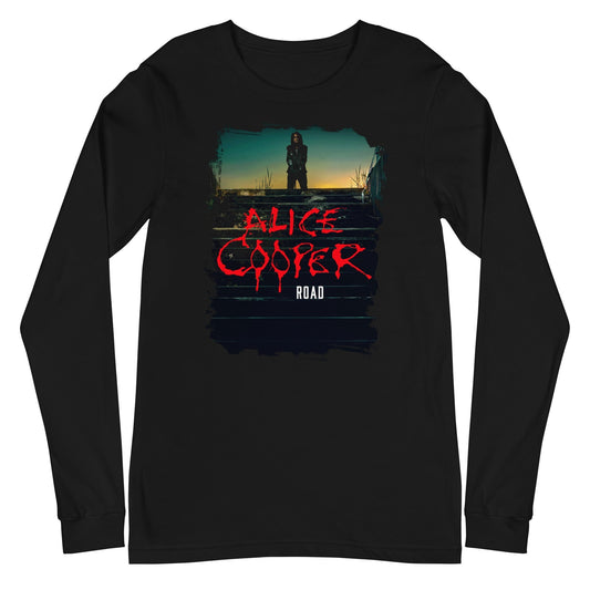 MerchMoment Alice Cooper - Road Long Sleeve T-Shirt Black