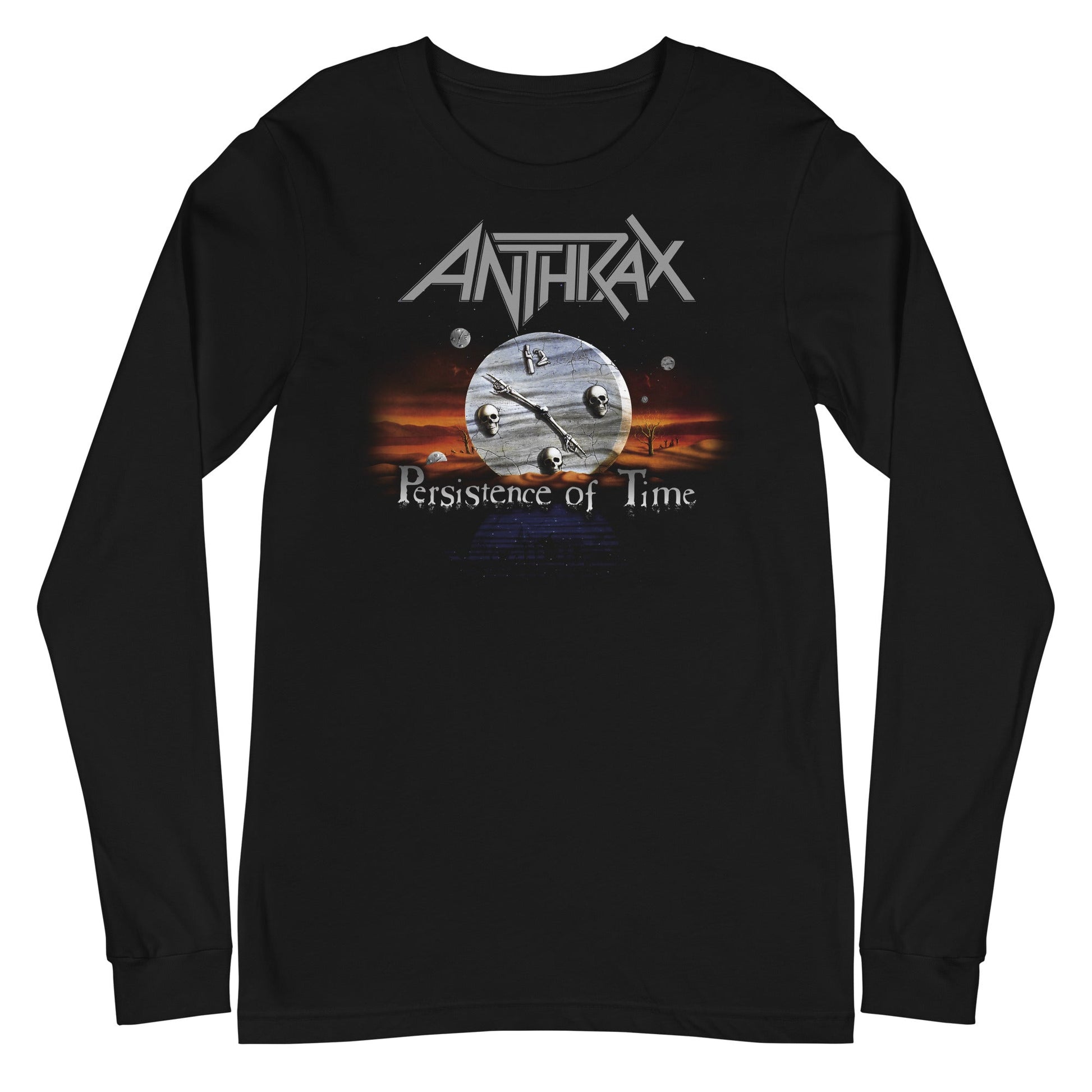 MerchMoment Anthrax - Peristence of Time Long Sleeve T-Shirt Black