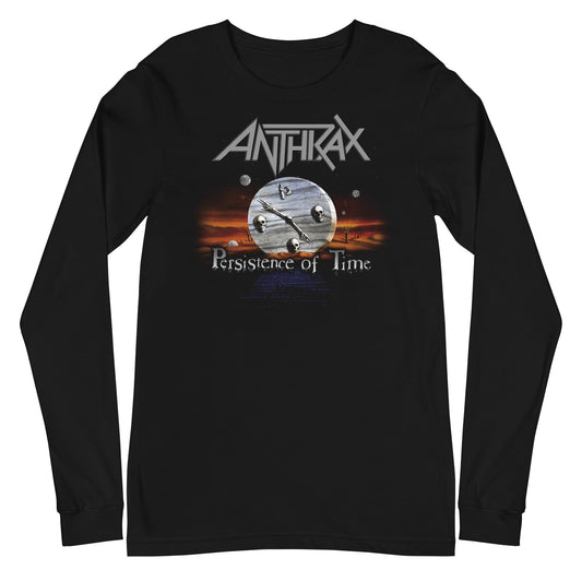 MerchMoment Anthrax - Peristence of Time Long Sleeve T-Shirt Black