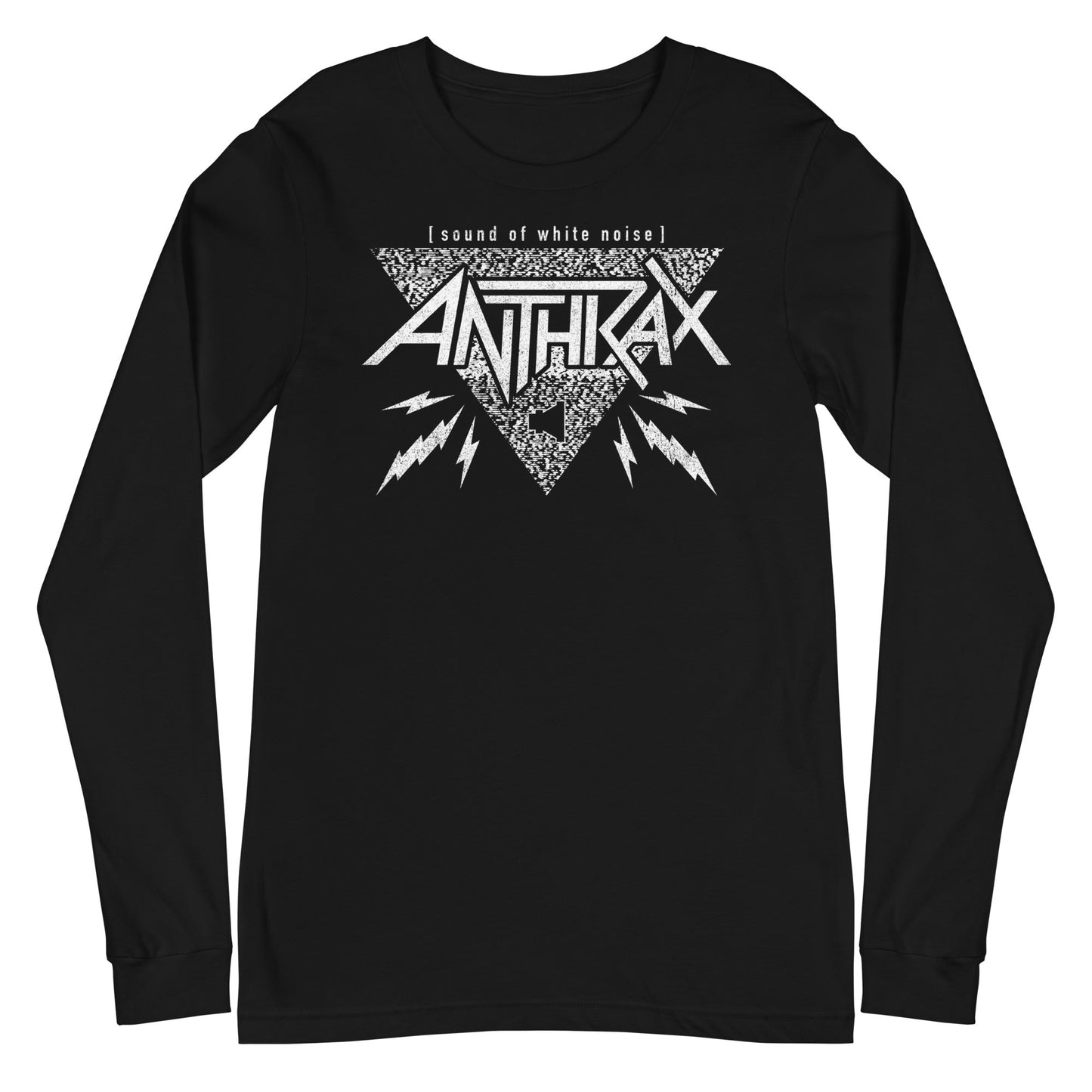 MerchMoment Anthrax - Sound Of White Noise Long Sleeve T-Shirt Black
