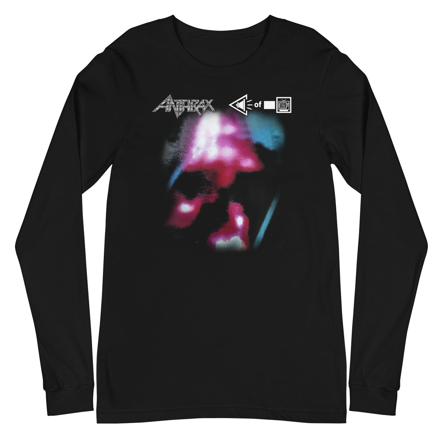 MerchMoment Anthrax - White Noise Long Sleeve T-Shirt Black