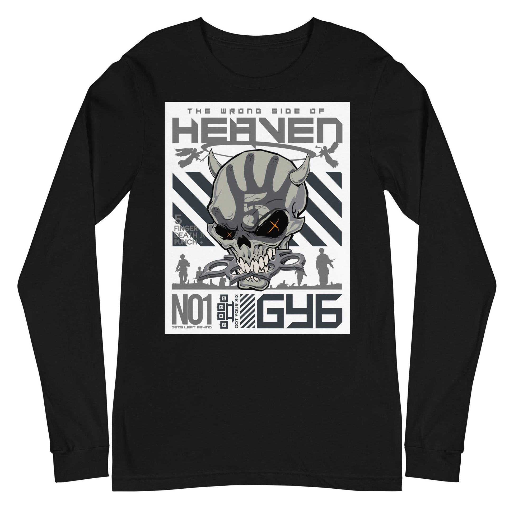 MerchMoment Five Finger Death Punch - GY6 Long Sleeve T-Shirt Black