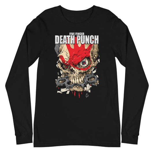 MerchMoment Five Finger Death Punch - Knuckle Sandwich Long Sleeve T-Shirt Black