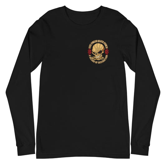 MerchMoment Five Finger Death Punch - Small Logo Long Sleeve T-Shirt Black