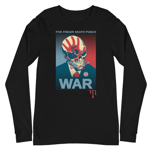 MerchMoment Five Finger Death Punch - War Long Sleeve T-Shirt Black