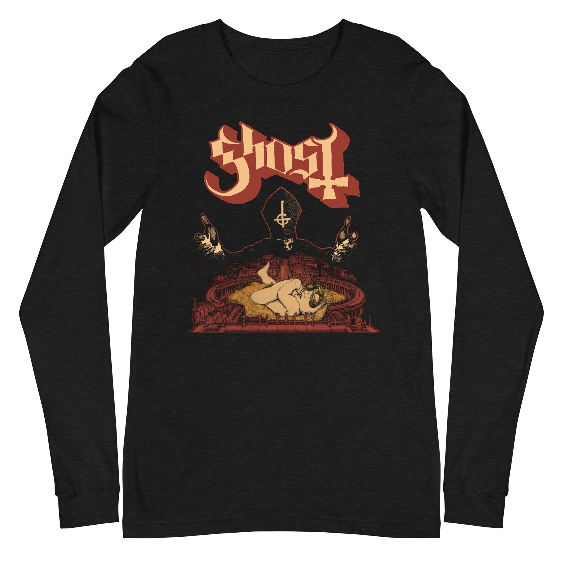 MerchMoment Ghost - Beneath the Alter Long Sleeve T-Shirt Black