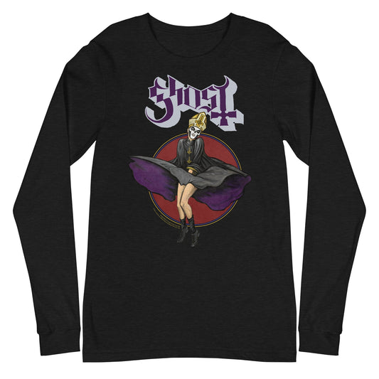 MerchMoment Ghost - Dancing Long Sleeve T-Shirt Black