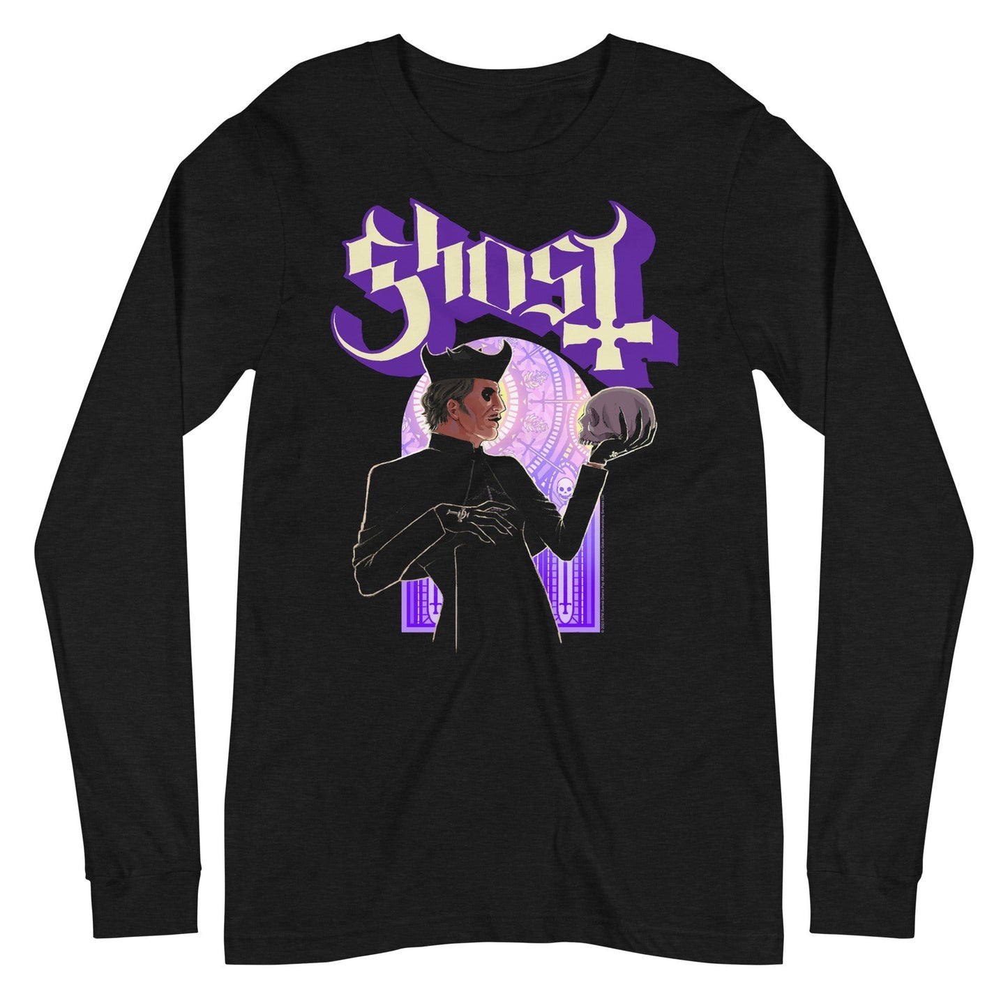 MerchMoment Ghost - Eye to Eye Long Sleeve T-Shirt Black