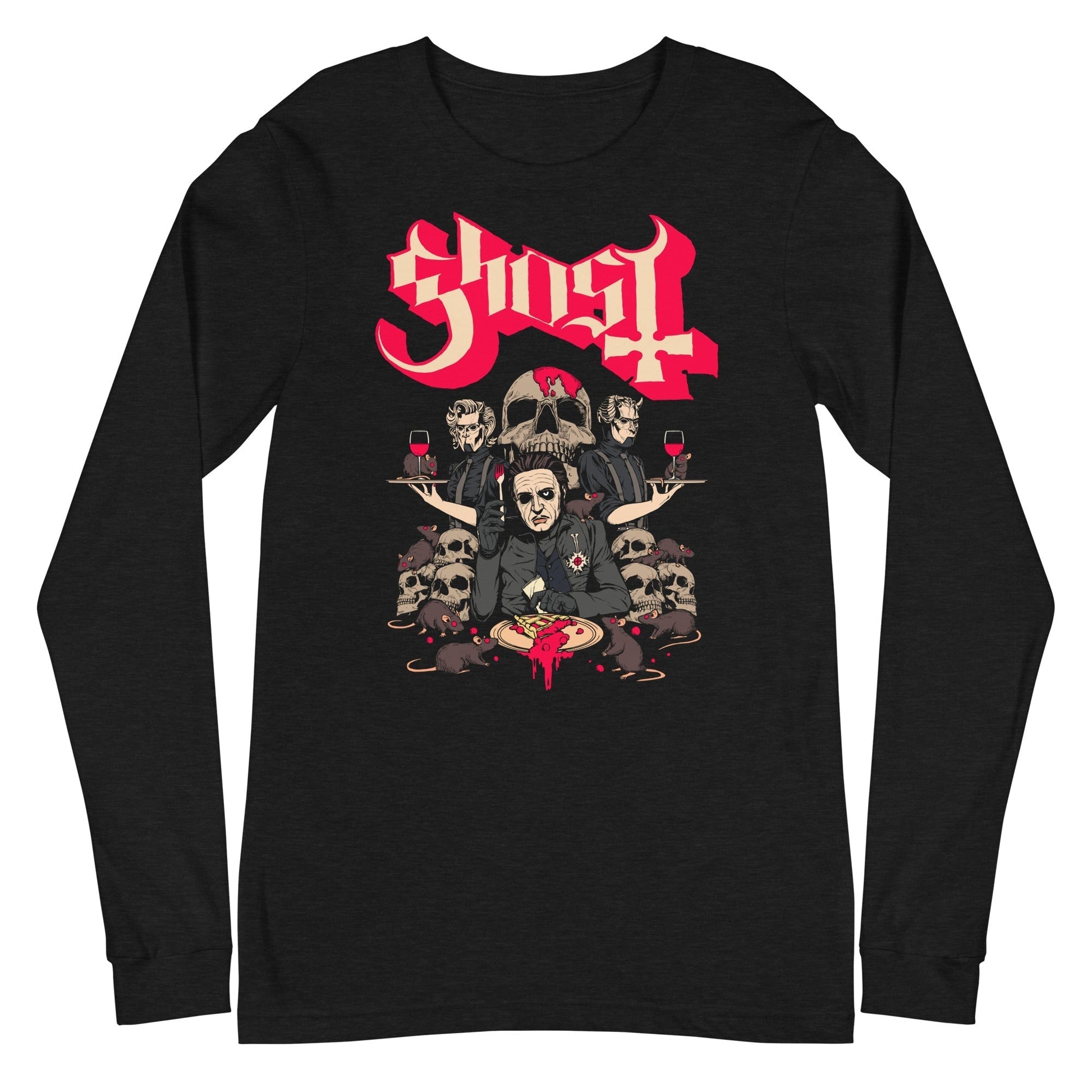 MerchMoment Ghost - Pick Your Poison Long Sleeve T-Shirt Black