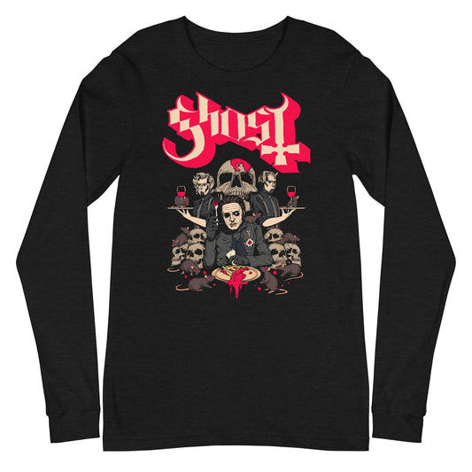 MerchMoment Ghost - Pick Your Poison Long Sleeve T-Shirt Black
