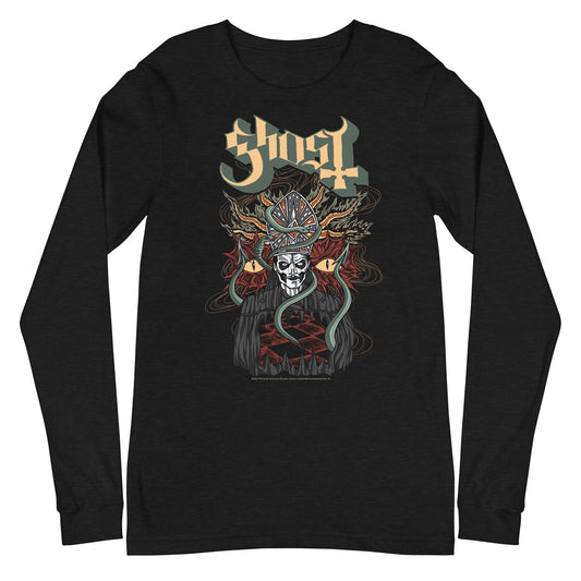 MerchMoment Ghost - Soiled Earth Long Sleeve T-Shirt Black
