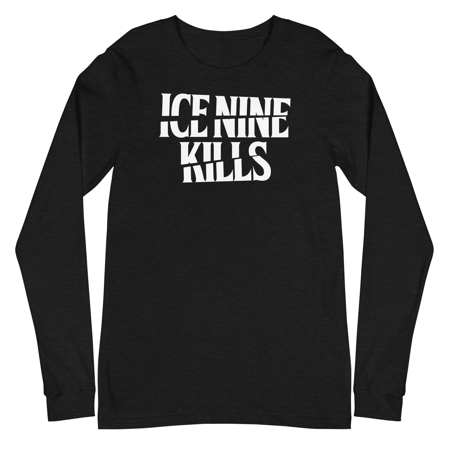 MerchMoment Ice Nine Kills - Slash Logo Long Sleeve T-Shirt Black