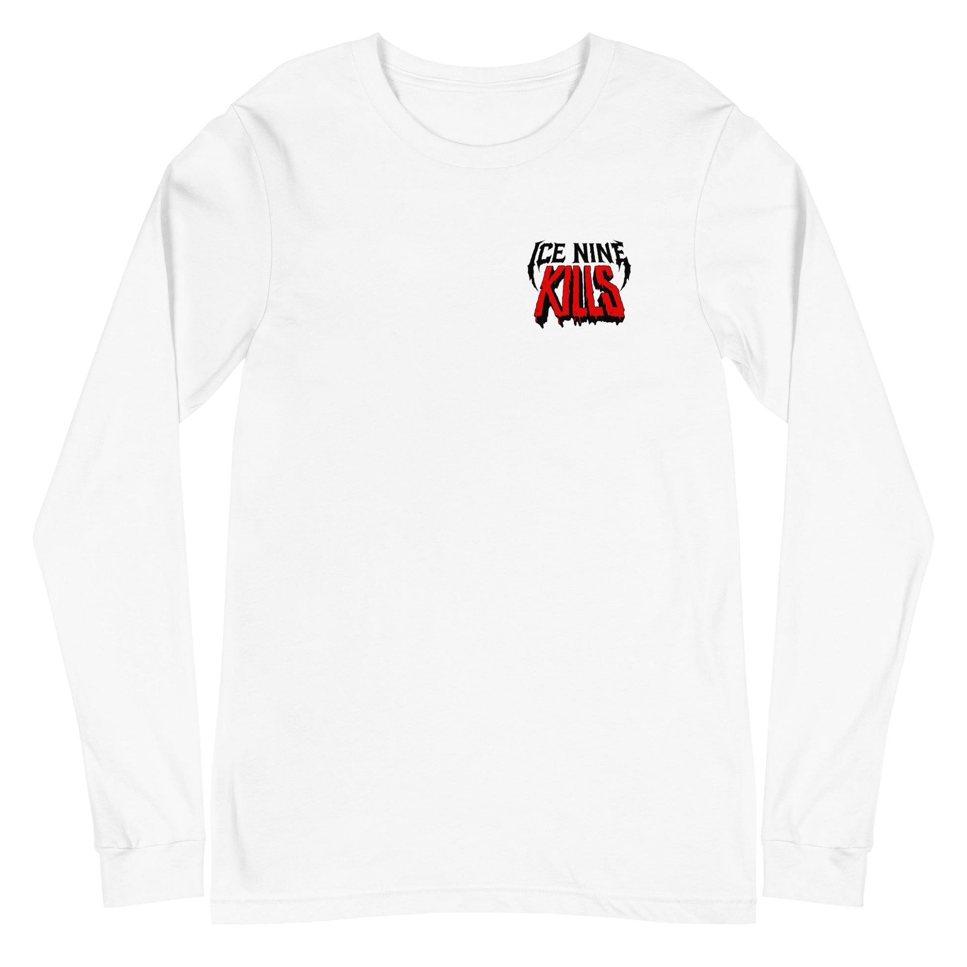 MerchMoment Ice Nine Kills - Small Logo Long Sleeve T-Shirt White