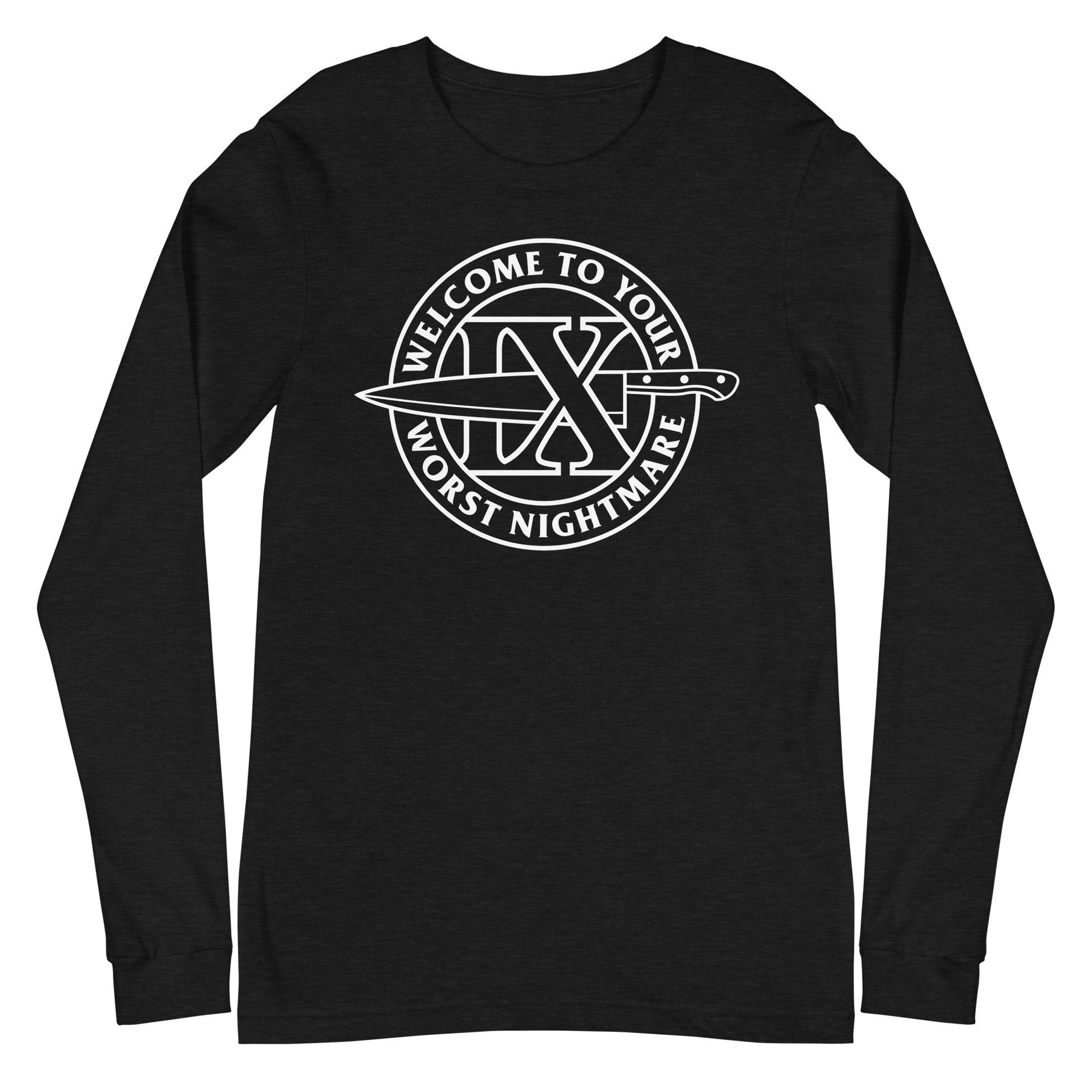 MerchMoment Ice Nine Kills - Worst Nightmare Long Sleeve T-Shirt Black
