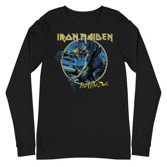 MerchMoment Iron Maiden - Fear of the Dark Long Sleeve T-Shirt Black