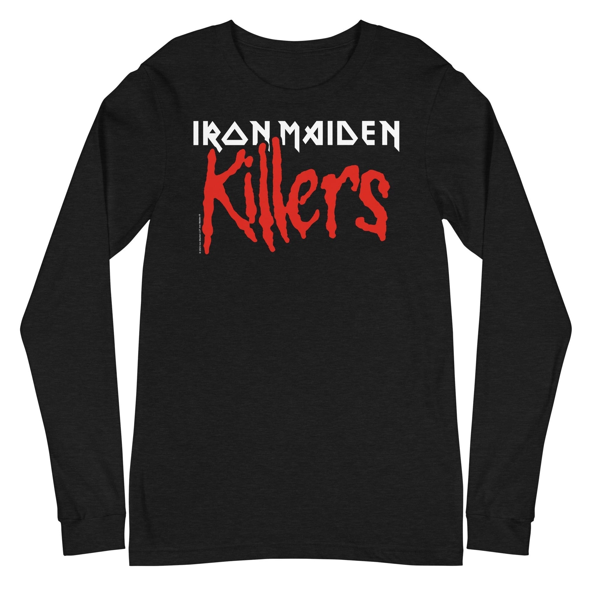 MerchMoment Iron Maiden - Killers Drip Long Sleeve T-Shirt Black