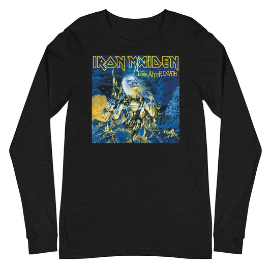 MerchMoment Iron Maiden - Life After Death Long Sleeve T-Shirt Black