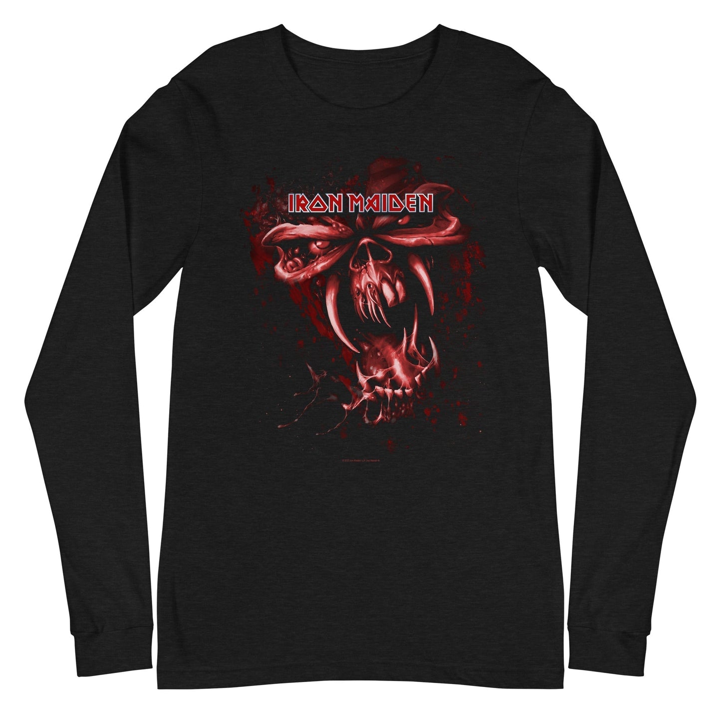 MerchMoment Iron Maiden - Mouth of the Beast Long Sleeve T-Shirt Black