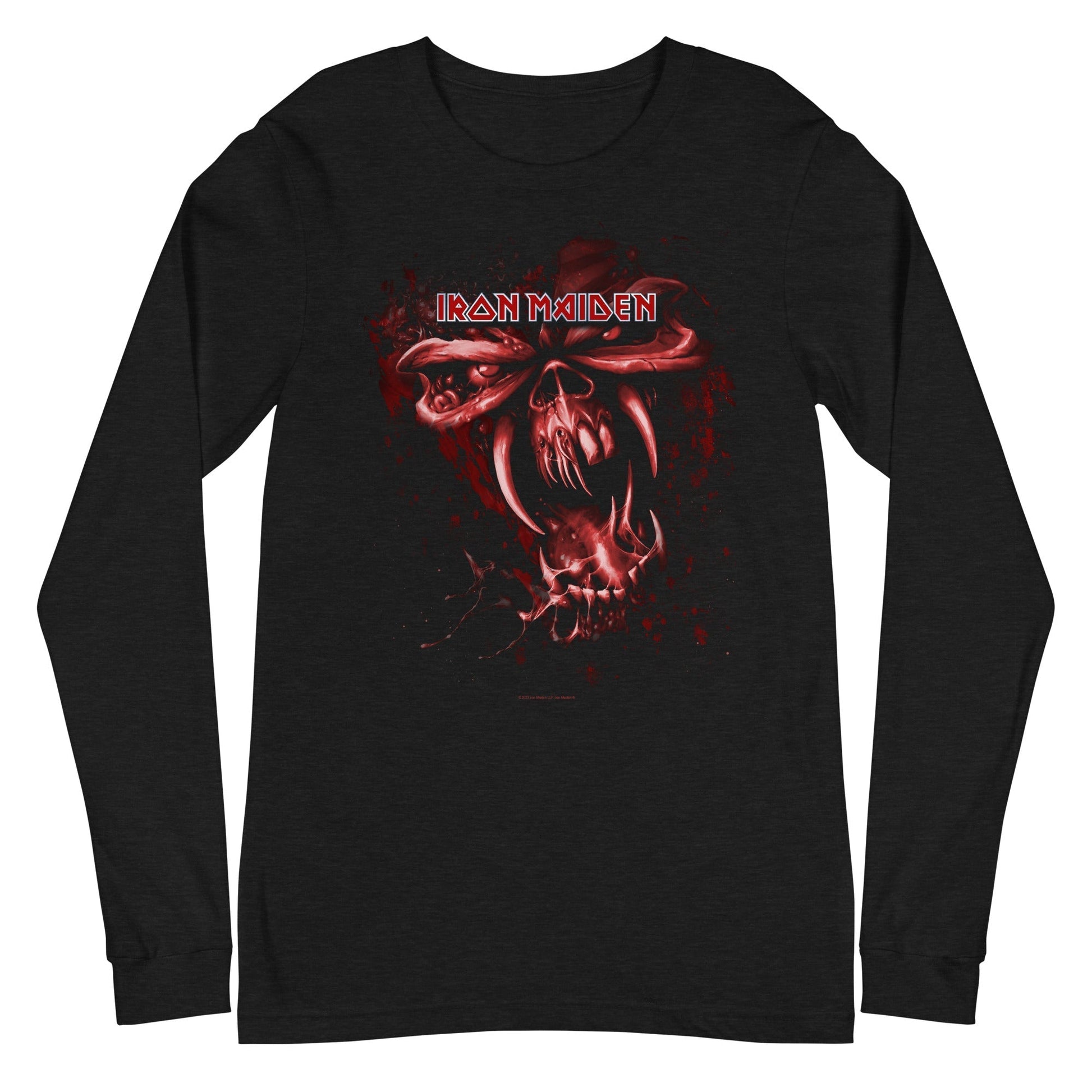 MerchMoment Iron Maiden - Mouth of the Beast Long Sleeve T-Shirt Black