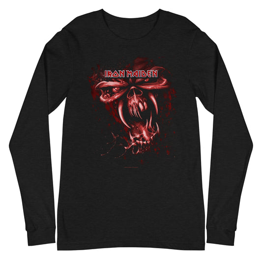 MerchMoment Iron Maiden - Mouth of the Beast Long Sleeve T-Shirt Black