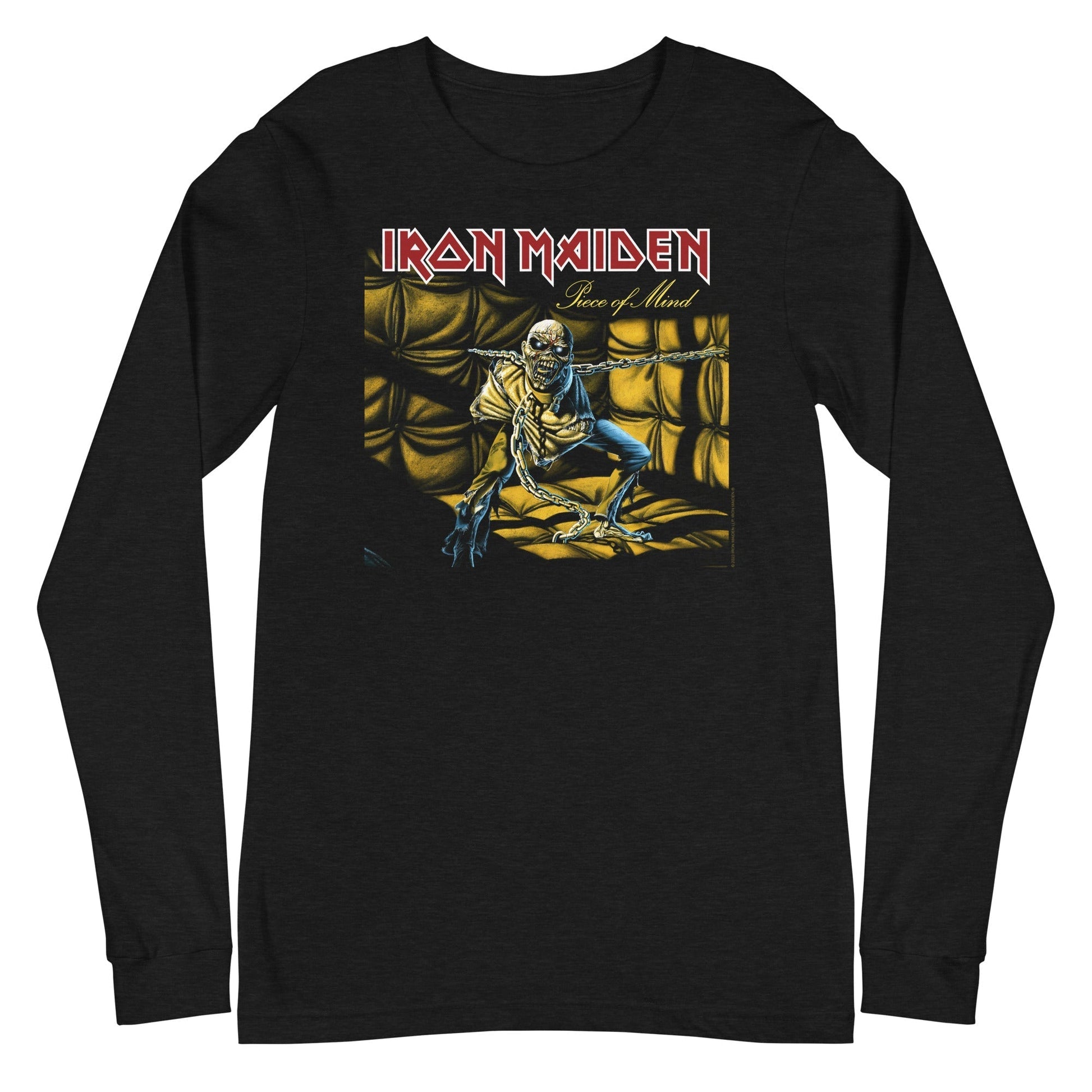 MerchMoment Iron Maiden - Padded Eddie Long Sleeve T-Shirt Black