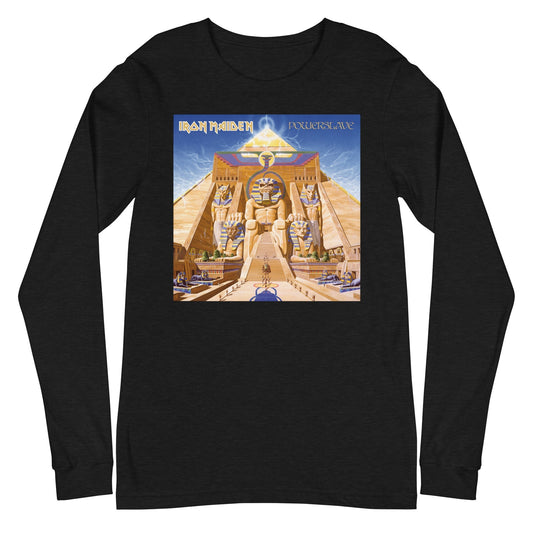 MerchMoment Iron Maiden - Powerslave Long Sleeve T-Shirt Black