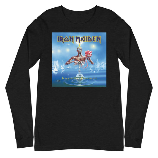 MerchMoment Iron Maiden - Seventh Son of a Seventh Son Long Sleeve T-Shirt Black