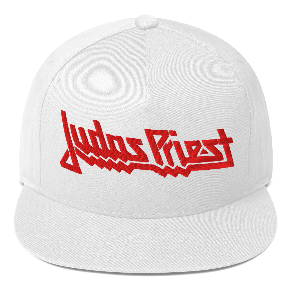 MerchMoment Judas Priest Electric Logo Embroidered Snapback Hat