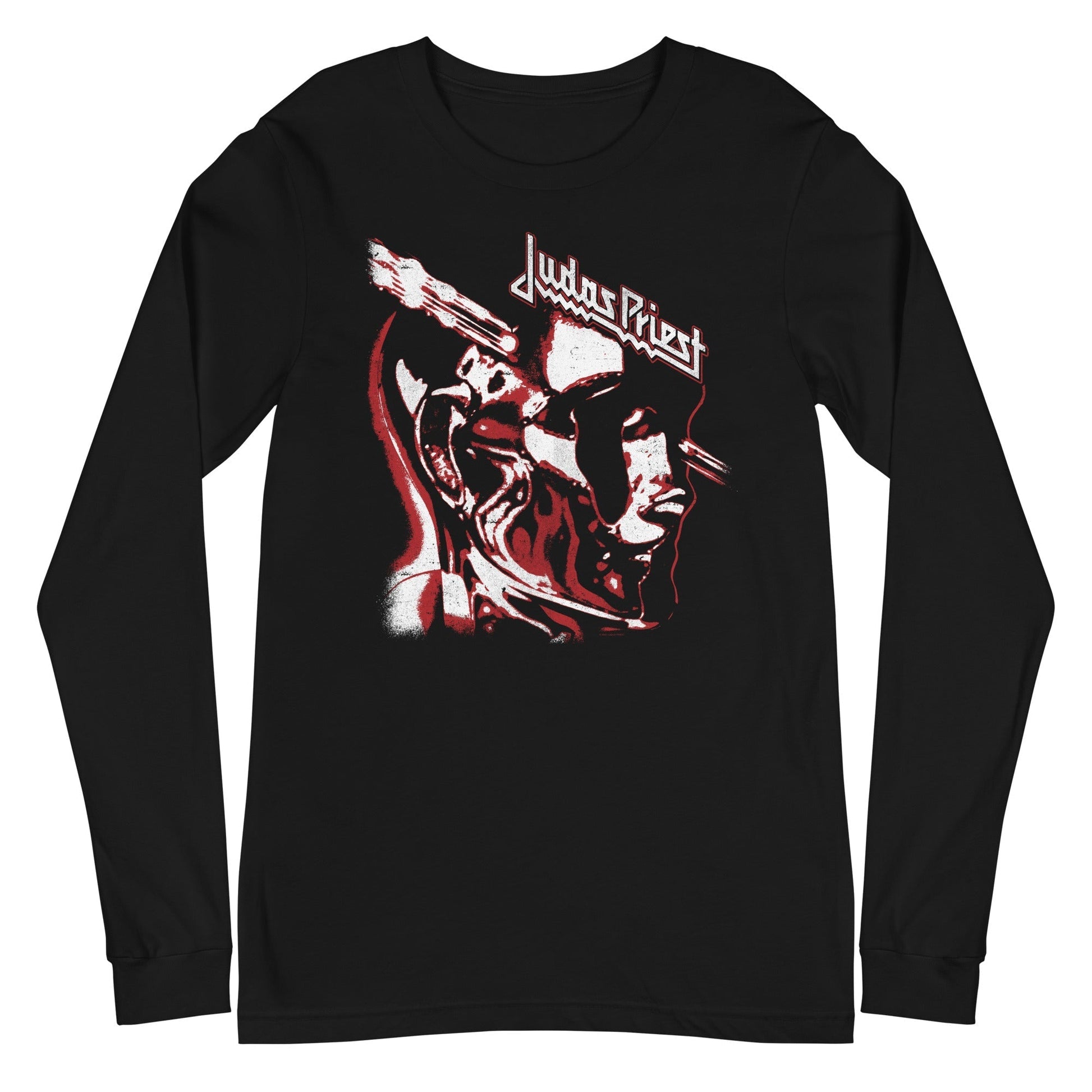 MerchMoment Judas Priest - Look Right Long Sleeve T-Shirt Black