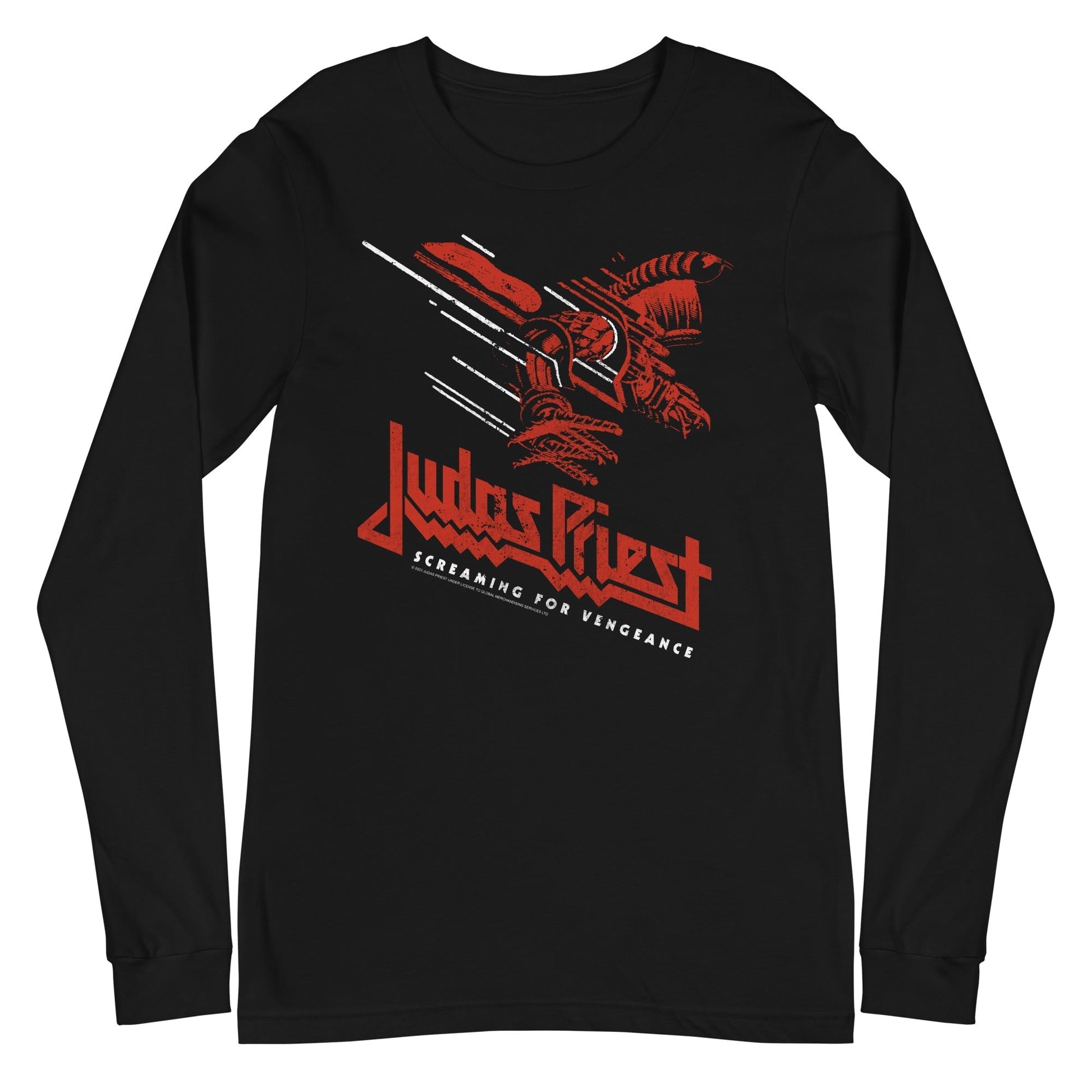 MerchMoment Judas Priest - Screaming for Vengeance Long Sleeve T-Shirt Black