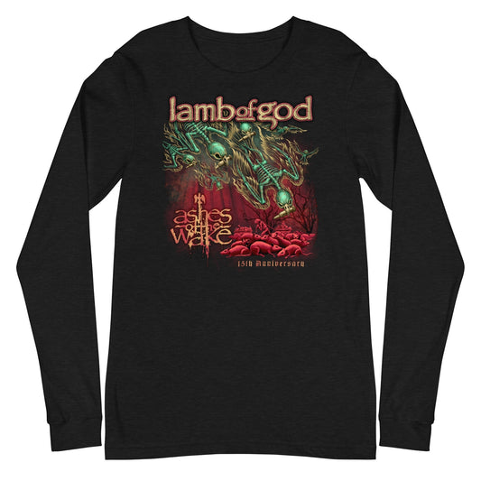 MerchMoment Lamb of God - Ashes Anniversary Long Sleeve T-Shirt Black