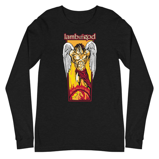 MerchMoment Lamb of God - Fallen Angel Long Sleeve T-Shirt Black