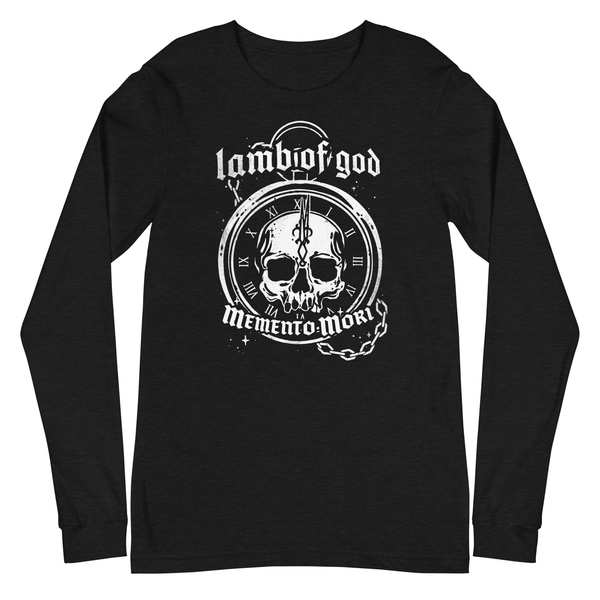 MerchMoment Lamb of God - Memento Mori Long Sleeve T-Shirt Black
