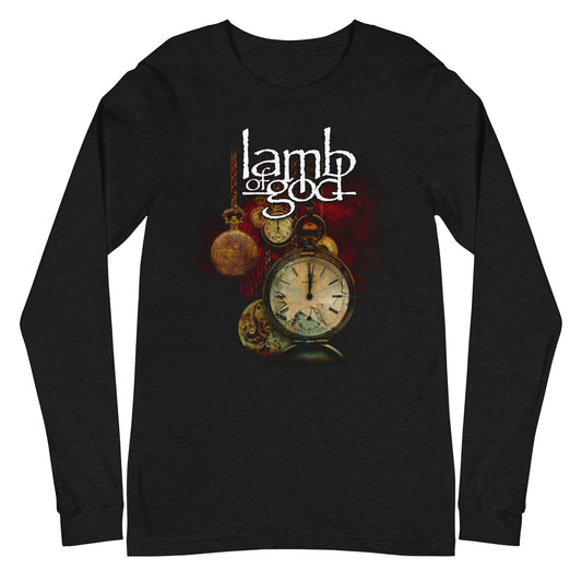MerchMoment Lamb of God - Time and Again Long Sleeve T-Shirt Black