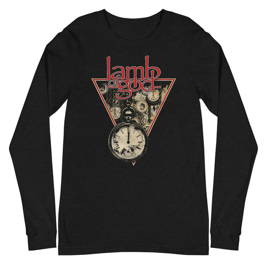 MerchMoment Lamb of God - Time's Up Long Sleeve T-Shirt Black