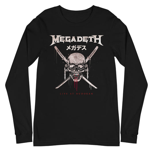 MerchMoment Megadeth - Bukokan Long Sleeve T-Shirt Black