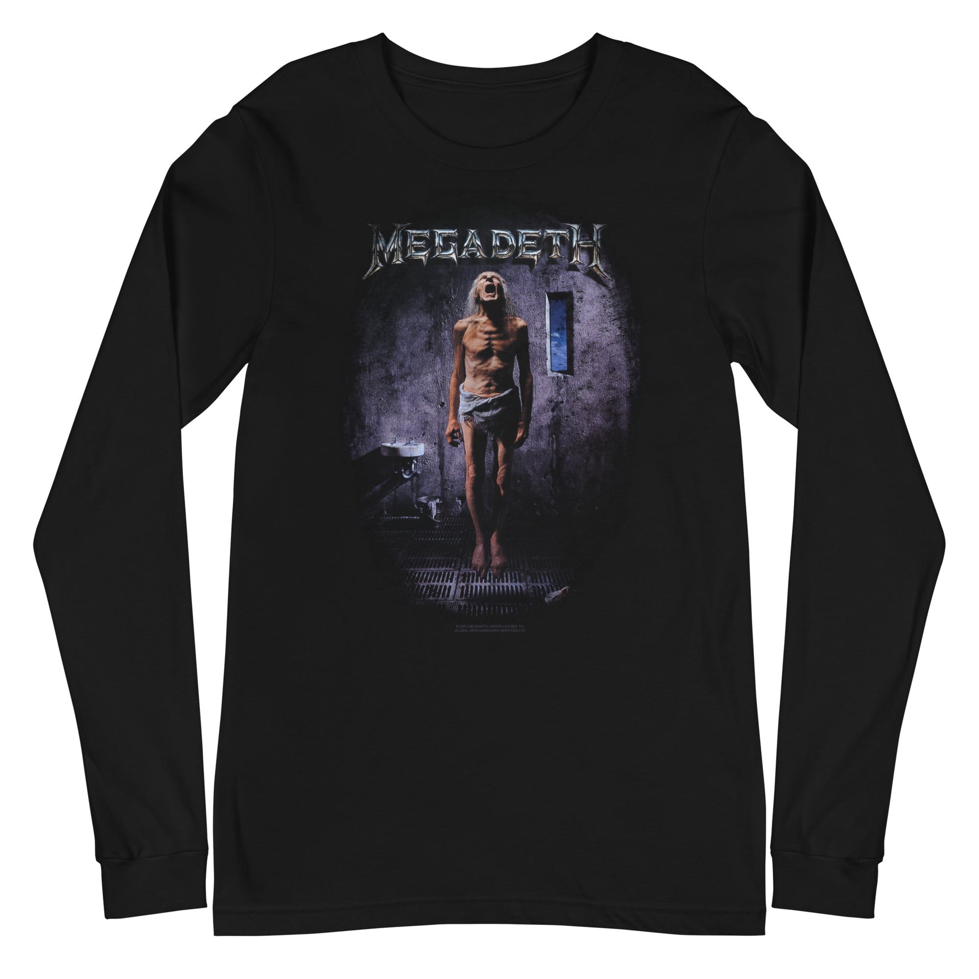 MerchMoment Megadeth - Countdown to Extinction Long Sleeve T-Shirt Black